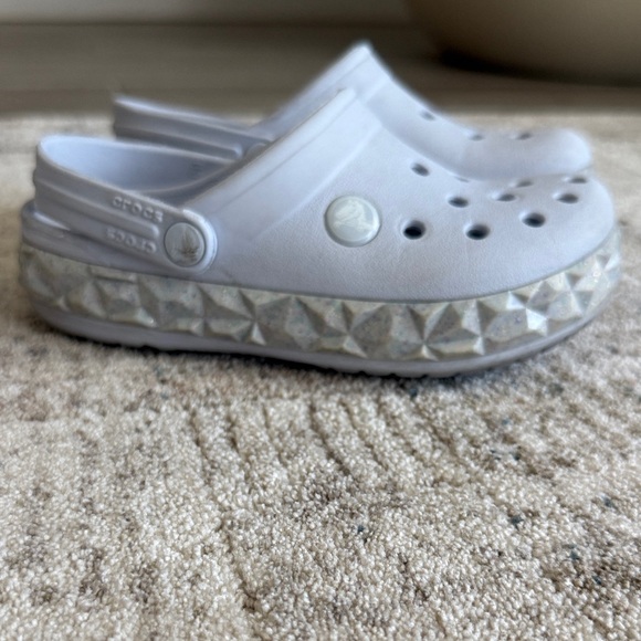 CROCS Kids' Classic Geometric Glitter Band - Picture 1 of 7